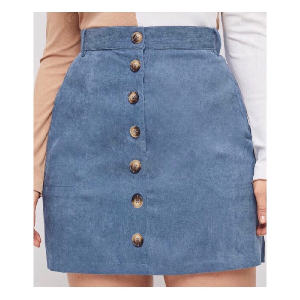 Corduroy Skirt